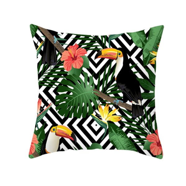 Tuinkussen-hoes set van 2st Tropisch South Beach 45x45cm